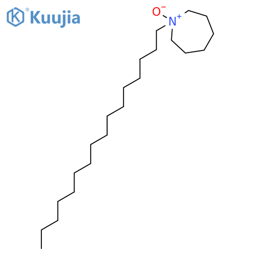 1-hexadecylazepane 1-oxide structure