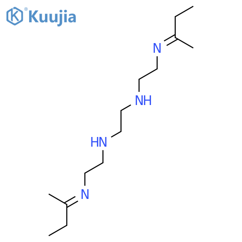 1,2-ETHANEDIAMINE, N,N'-BIS[2-[(1-METHYLPROPYLIDENE)AMINO]ETHYL]- structure