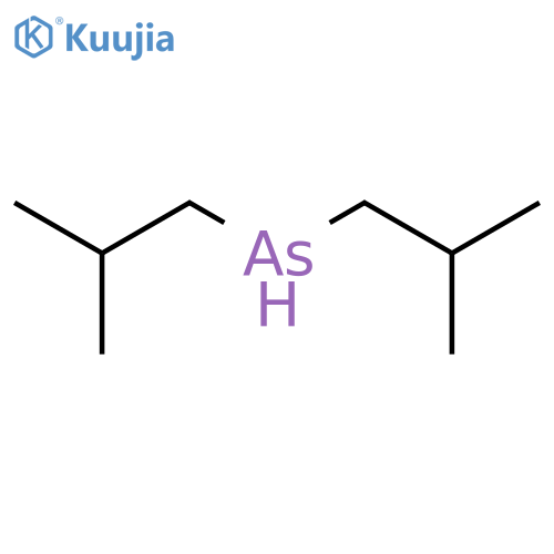 ARSINE, BIS(2-METHYLPROPYL)- structure