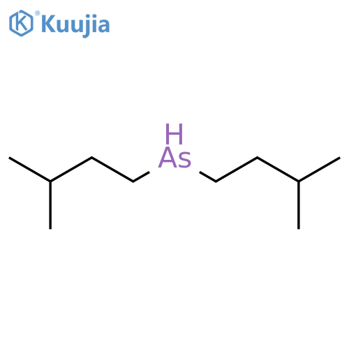 ARSINE, BIS(3-METHYLBUTYL)- structure