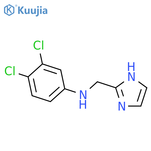 1H-IMIDAZOLE-2-METHANAMINE, N-(3,4-DICHLOROPHENYL)- structure