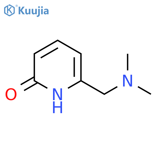 2(1H)-Pyridinone,6-[(dimethylamino)methyl]- structure