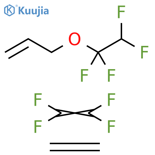 1-Propene,3-(1,1,2,2-tetrafluoroethoxy)-,polymerwithetheneandtetrafluoroethene structure