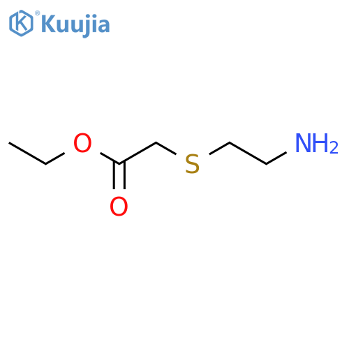 Ethyl 2-((2-aminoethyl)thio)acetate structure