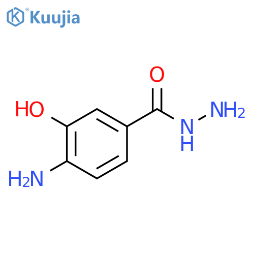 4-Amino-3-hydroxybenzhydrazide structure
