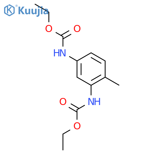 diethyl (4-methylbenzene-1,3-diyl)biscarbamate structure