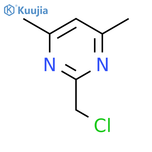 2-(Chloromethyl)-4,6-dimethylpyrimidine structure