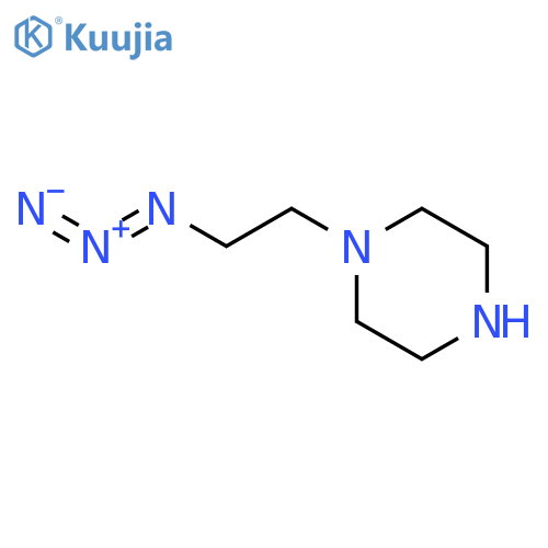 1-(2-azidoethyl)piperazine structure