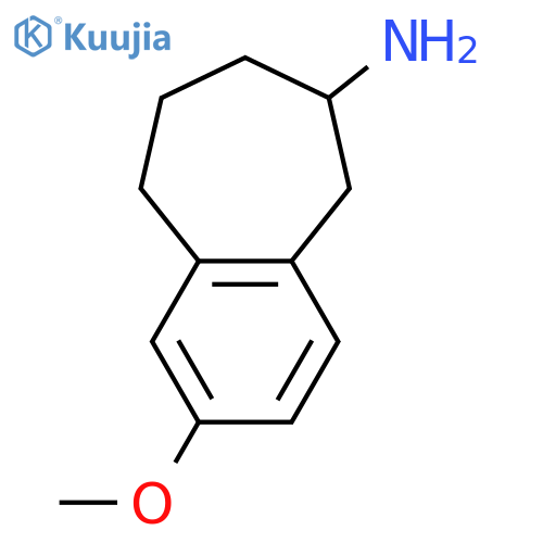 2-methoxy-6,7,8,9-tetrahydro-5H-benzo7annulen-6-amine structure