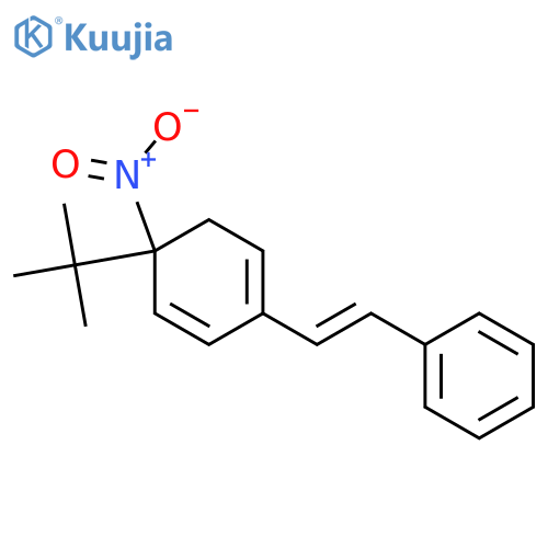 TRANS4TERTBUTYL4NITROSTILBENE structure