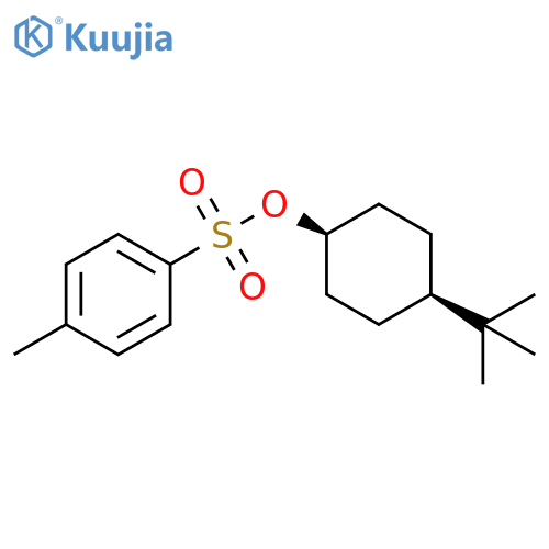 Cyclohexanol, 4-(1,1-dimethylethyl)-, 4-methylbenzenesulfonate, cis- structure