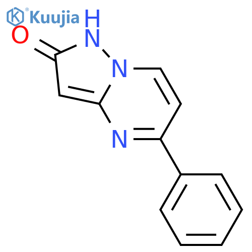 PYRAZOLO[1,5-A]PYRIMIDIN-2(1H)-ONE, 5-PHENYL- structure