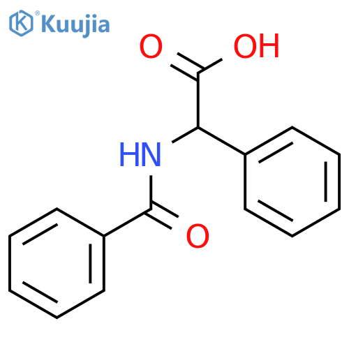 2-Benzamido-2-phenylacetic Acid structure