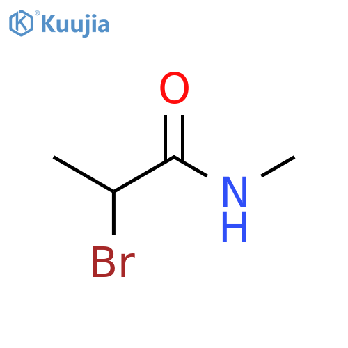 2-Bromo-N-methylpropanamide structure