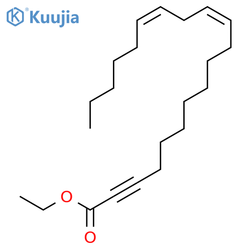 11,14-EICOSADIEN-2-YNOIC ACID, ETHYL ESTER, (Z,Z)- structure