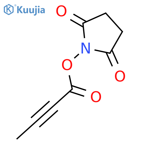 2,5-Pyrrolidinedione, 1-[(1-oxo-2-butynyl)oxy]- structure