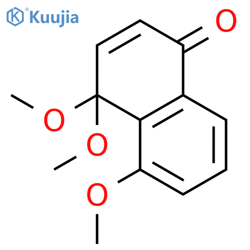1(4H)-Naphthalenone, 4,4,5-trimethoxy- structure