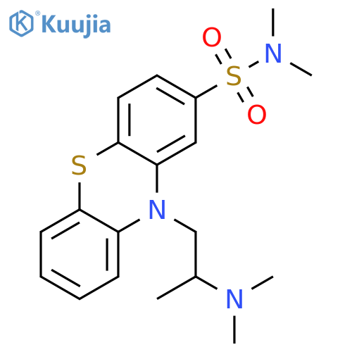 Dimetotiazine structure