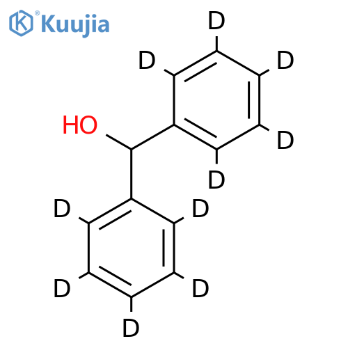 Benzhydrol-d10 structure