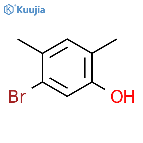 5-bromo-2,4-dimethylphenol structure