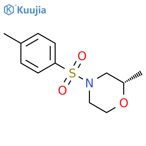 (2S)-2-methyl-4-tosyl-morpholine structure