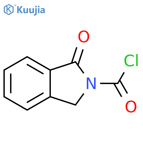 2H-Isoindole-2-carbonylchloride, 1,3-dihydro-1-oxo- structure