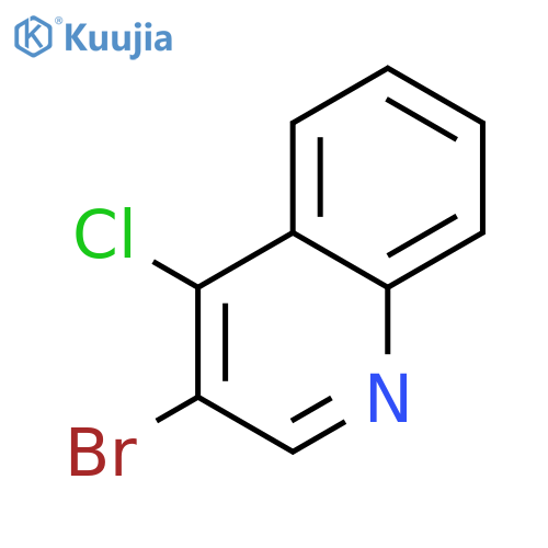 3-Bromo-4-chloroquinoline structure