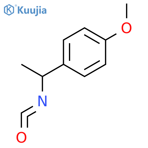 Benzene,1-[(1R)-1-isocyanatoethyl]-4-methoxy- structure