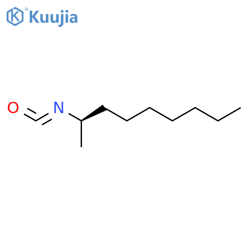 (S)-(+)-2-NONYL ISOCYANATE structure
