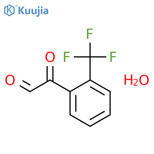 2-(Trifluoromethyl)phenylglyoxal Hydrate structure