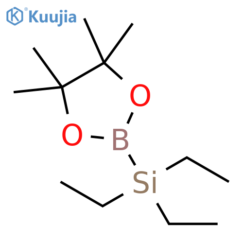 Et3SiB(pinacolato) structure