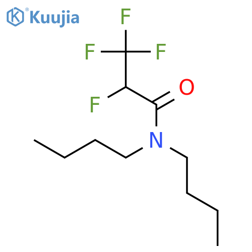 PROPANAMIDE, N,N-DIBUTYL-2,3,3,3-TETRAFLUORO- structure
