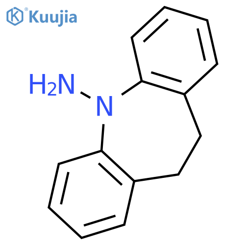 10,11-dihydro-5H-dibenz[b,f]azepin-5-amine structure