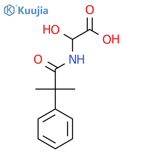 ACETIC ACID, HYDROXY[(2-METHYL-1-OXO-2-PHENYLPROPYL)AMINO]- structure