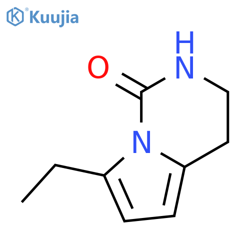 7-ethyl-3,4-dihydro-Pyrrolo[1,2-c]pyrimidin-1(2H)-one structure