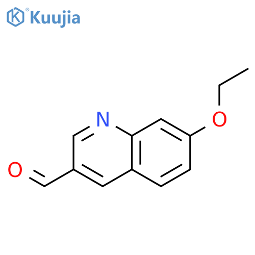 7-ethoxyquinoline-3-carbaldehyde structure
