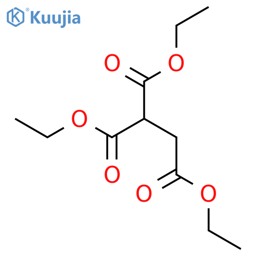 1,1,2-triethyl ethane-1,1,2-tricarboxylate structure
