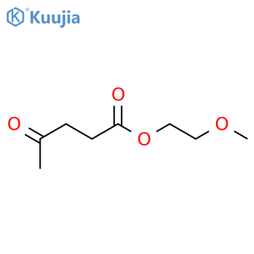 2-methoxyethyl 4-oxopentanoate structure