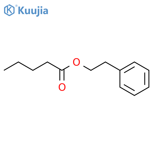 Phenethyl valerate structure