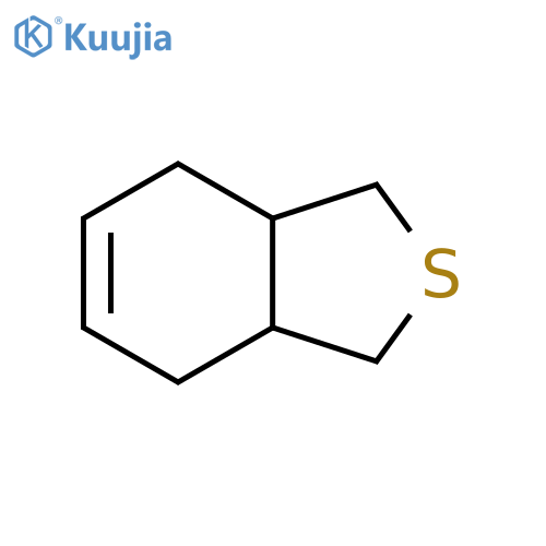 Benzo[c]thiophene,1,3,3a,4,7,7a-hexahydro- structure