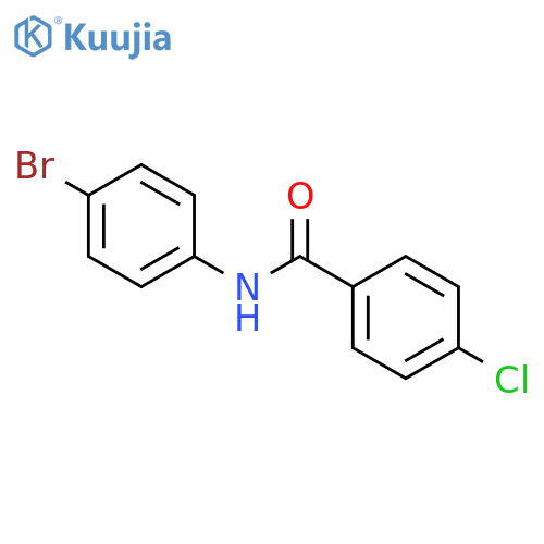 N-(4-bromophenyl)-4-chlorobenzamide structure