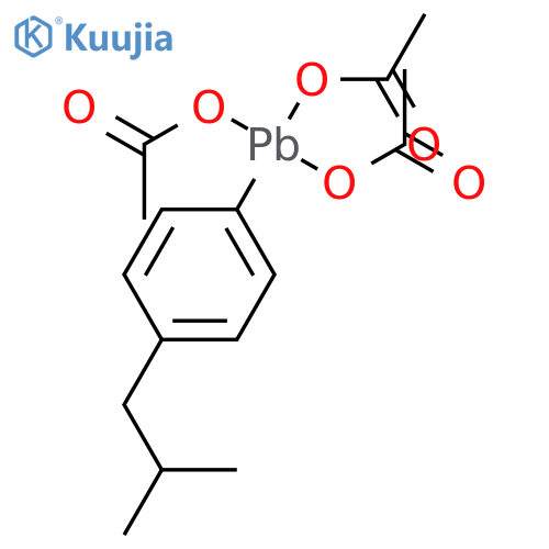 (4-Isobutylphenyl)plumbanetriyl Triacetate structure