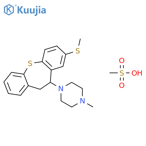 Methiothepin mesylate structure