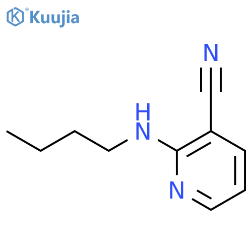 3-Cyano-2-butylaminopyridine structure