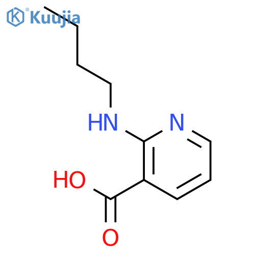 2-(Butylamino)nicotinic acid structure