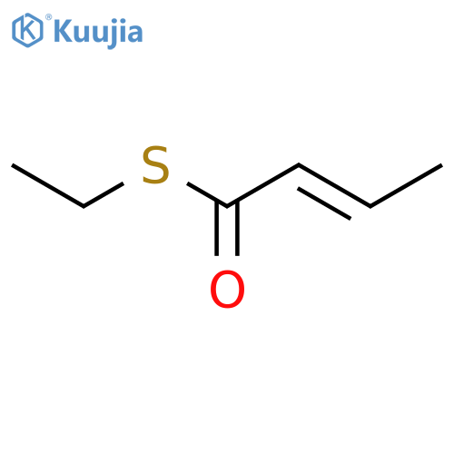 2-BUTENETHIOIC ACID, S-ETHYL ESTER, (2E)- structure