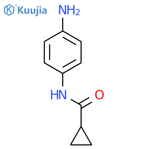 N-(4-Aminophenyl)cyclopropanecarboxamide structure