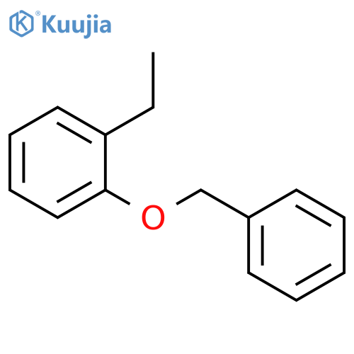 1-ethyl-2-phenylmethoxybenzene structure