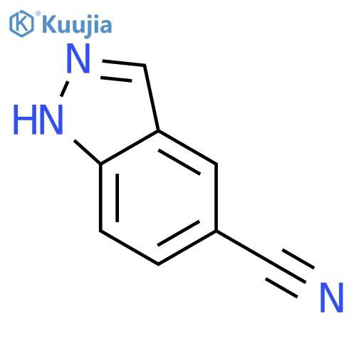 1H-Indazole-5-carbonitrile structure