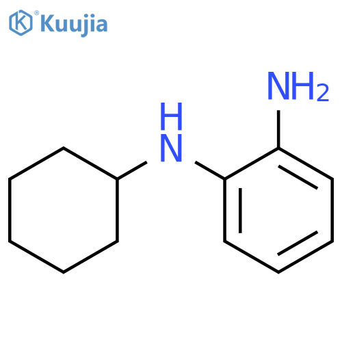 1-N-cyclohexylbenzene-1,2-diamine structure